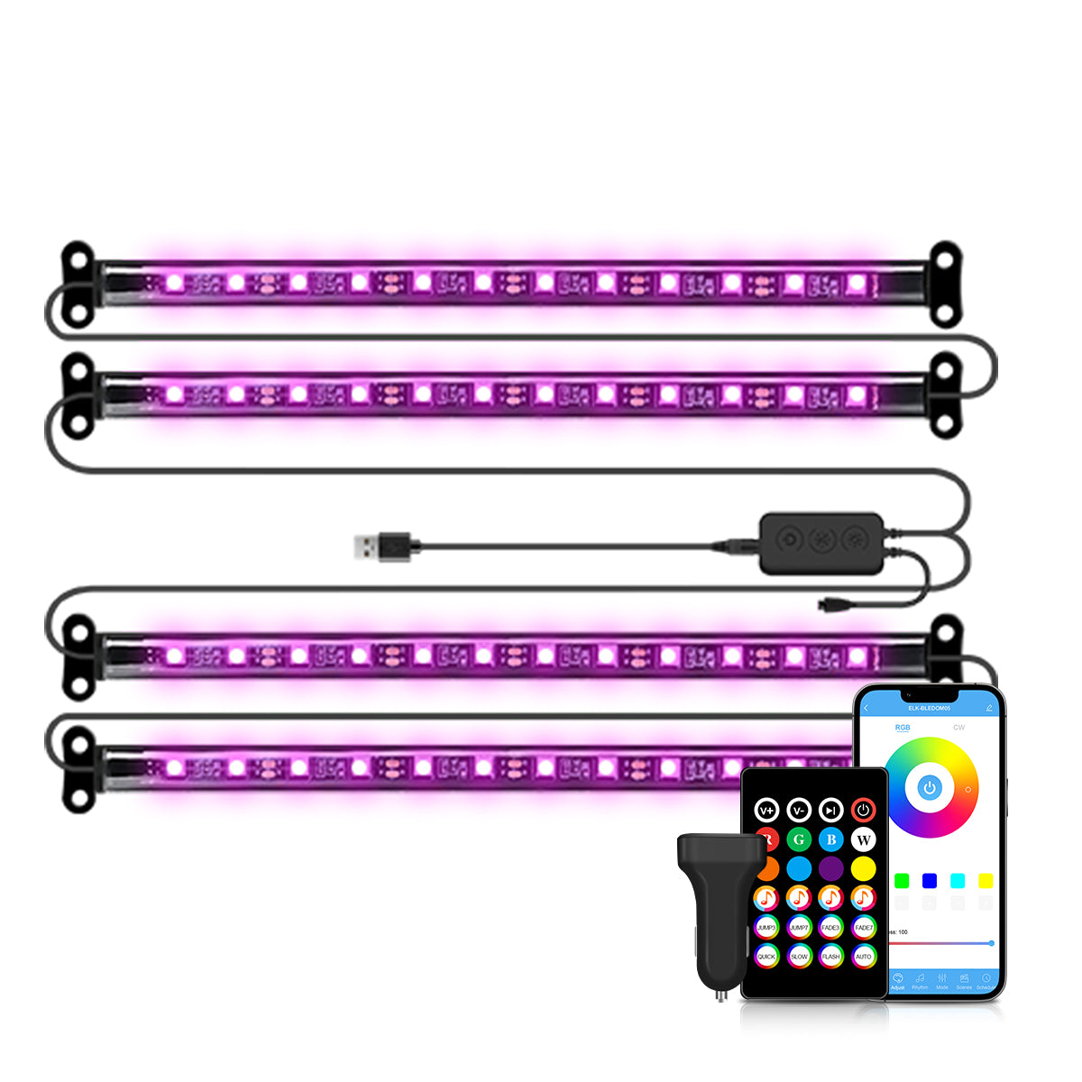 Vibelight™ RGB Car Ambient Lights