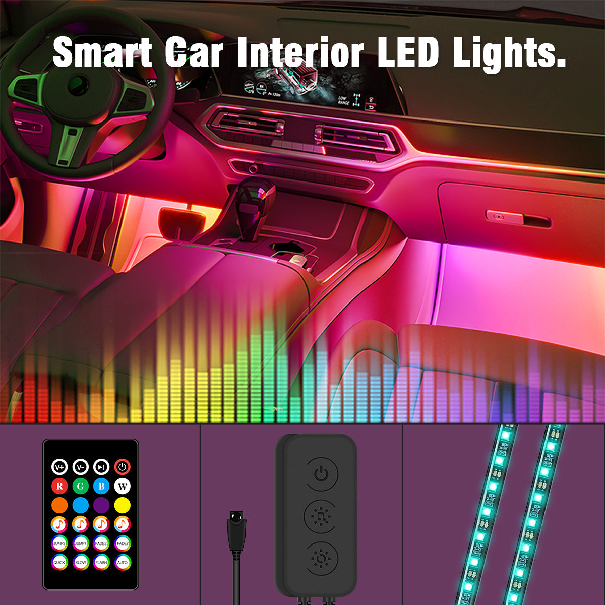 Vibelight™ RGB Car Ambient Lights