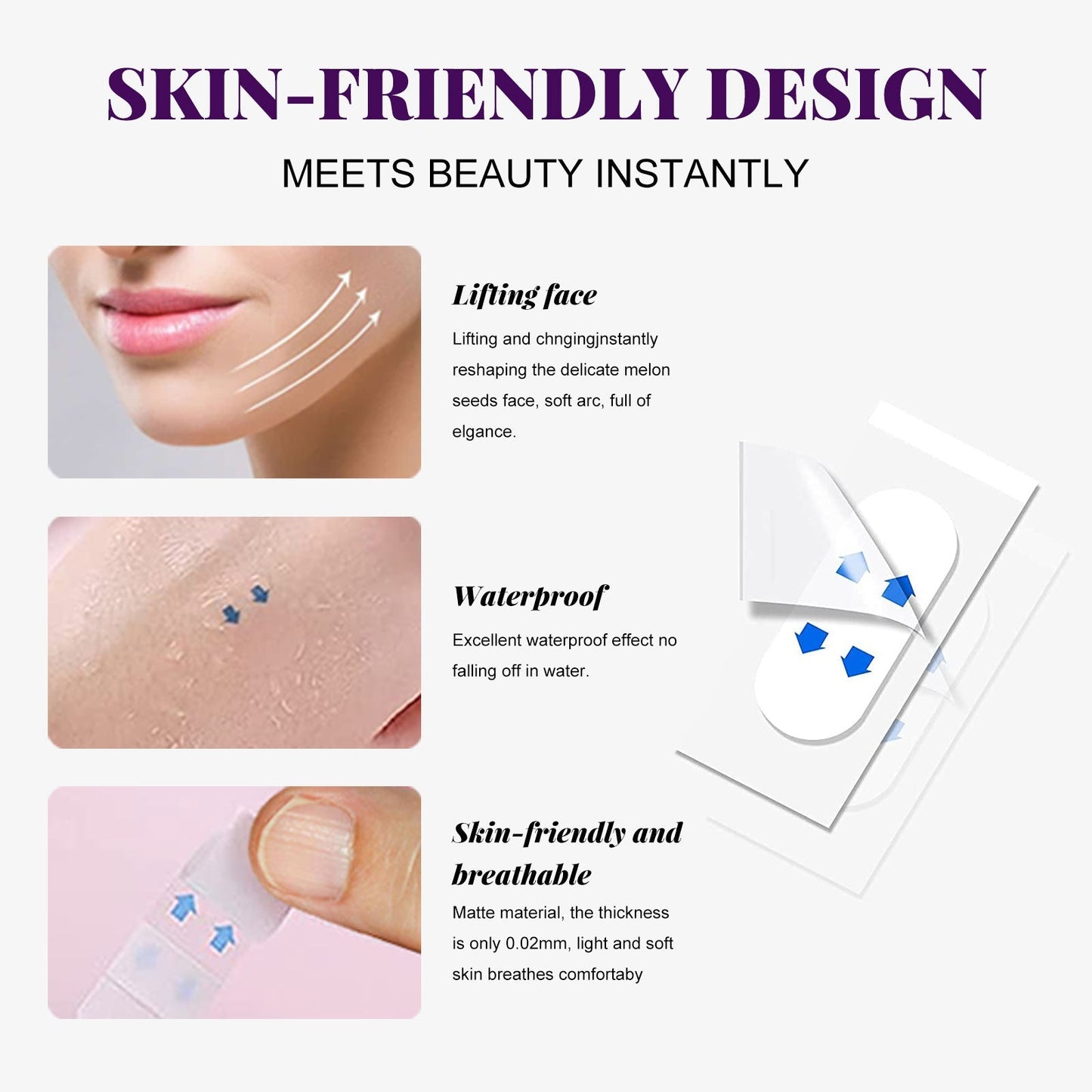 Invisible Double Chin Face Lifting Patch