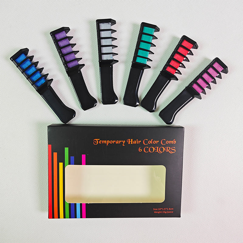 New Design Hair Mascara Temporary Hair Color Chalk Mini Hair Dye With Comb